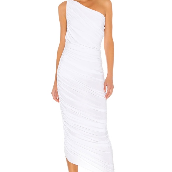 Norma Kamali Diana Gown - white, small - Picture 1 of 2